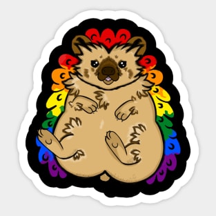 Gay Pride - Hedgehog! Sticker